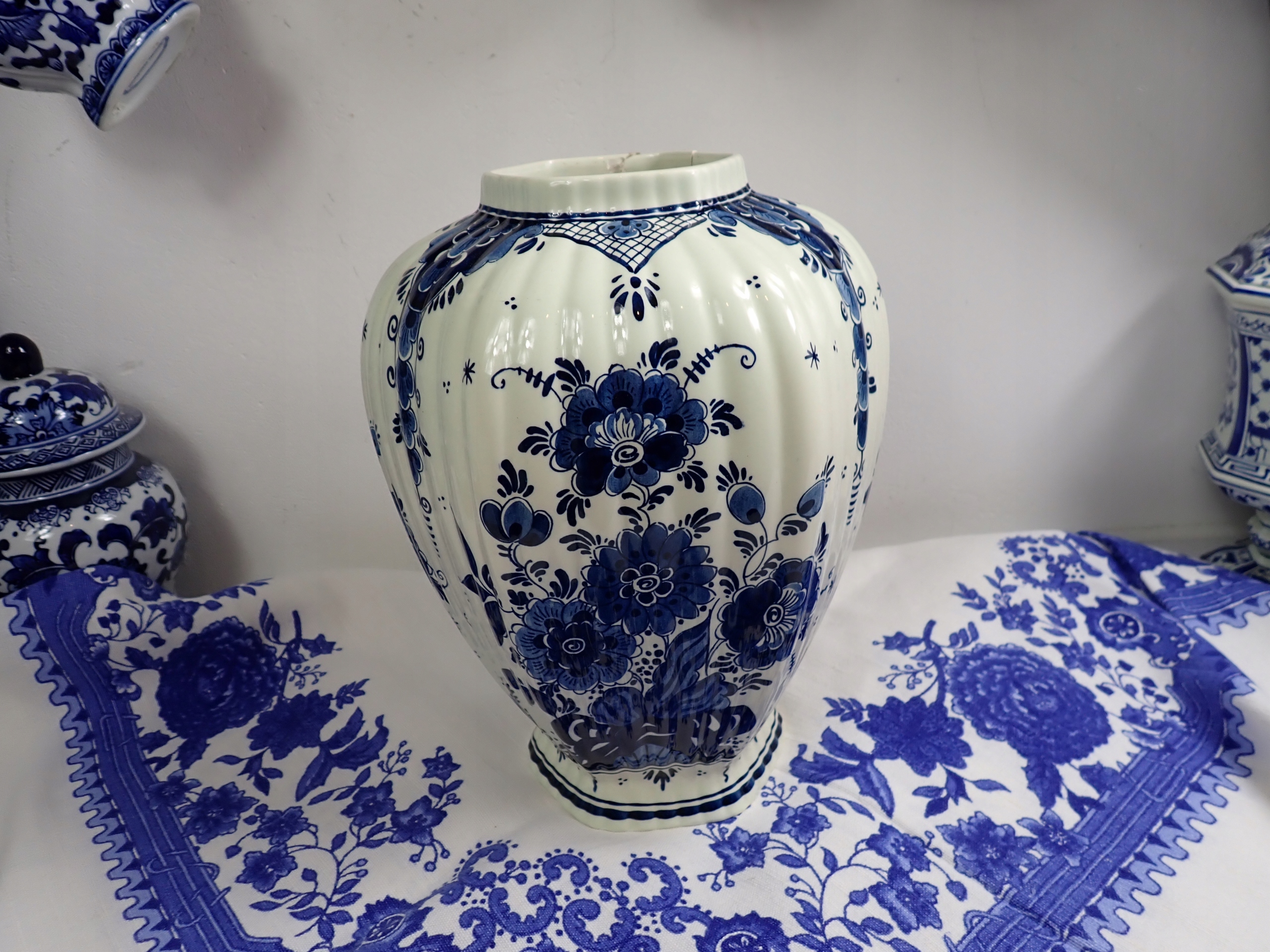 DELFT BARDZO DUŻY WAZON - WAZA