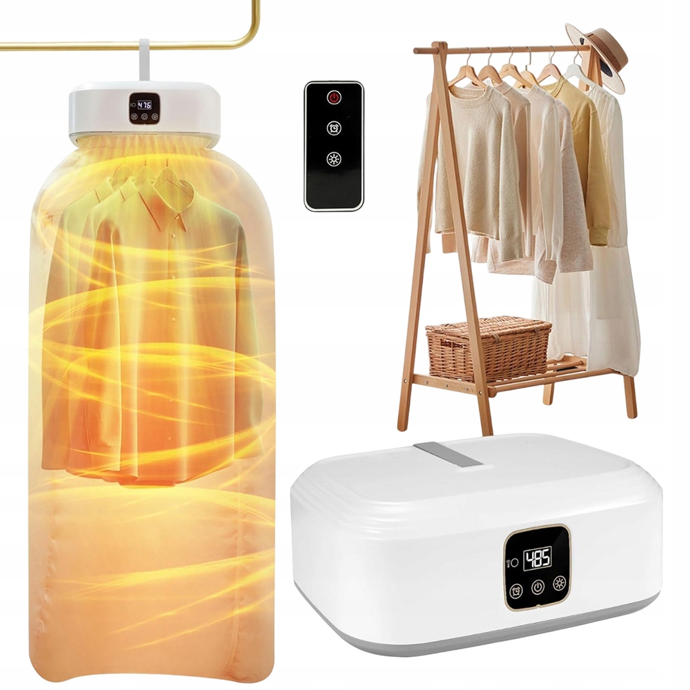 Levně Mini Vyhřívaná sušák prádla Uv Funkce sterilizace 600w