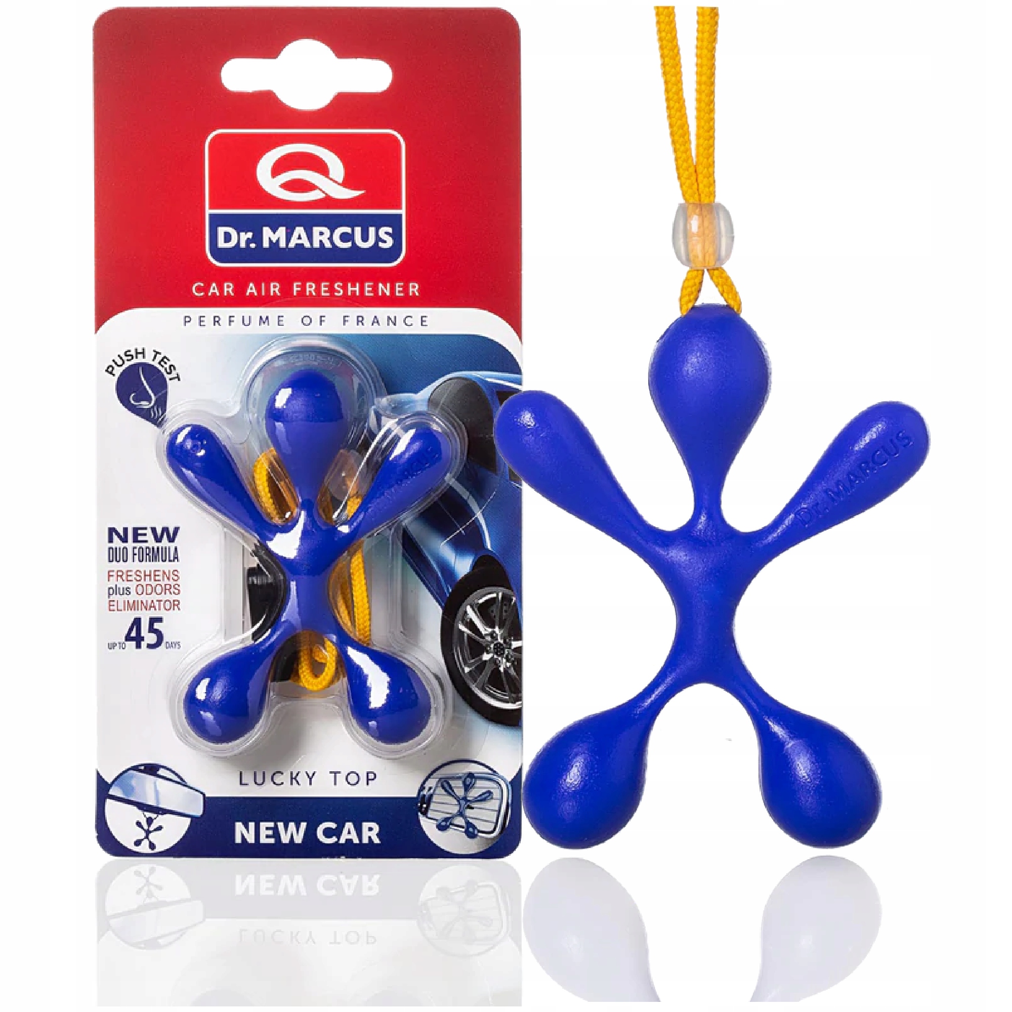 Dr. Marcus Lucky Top NEW CAR zapach do samochodu
