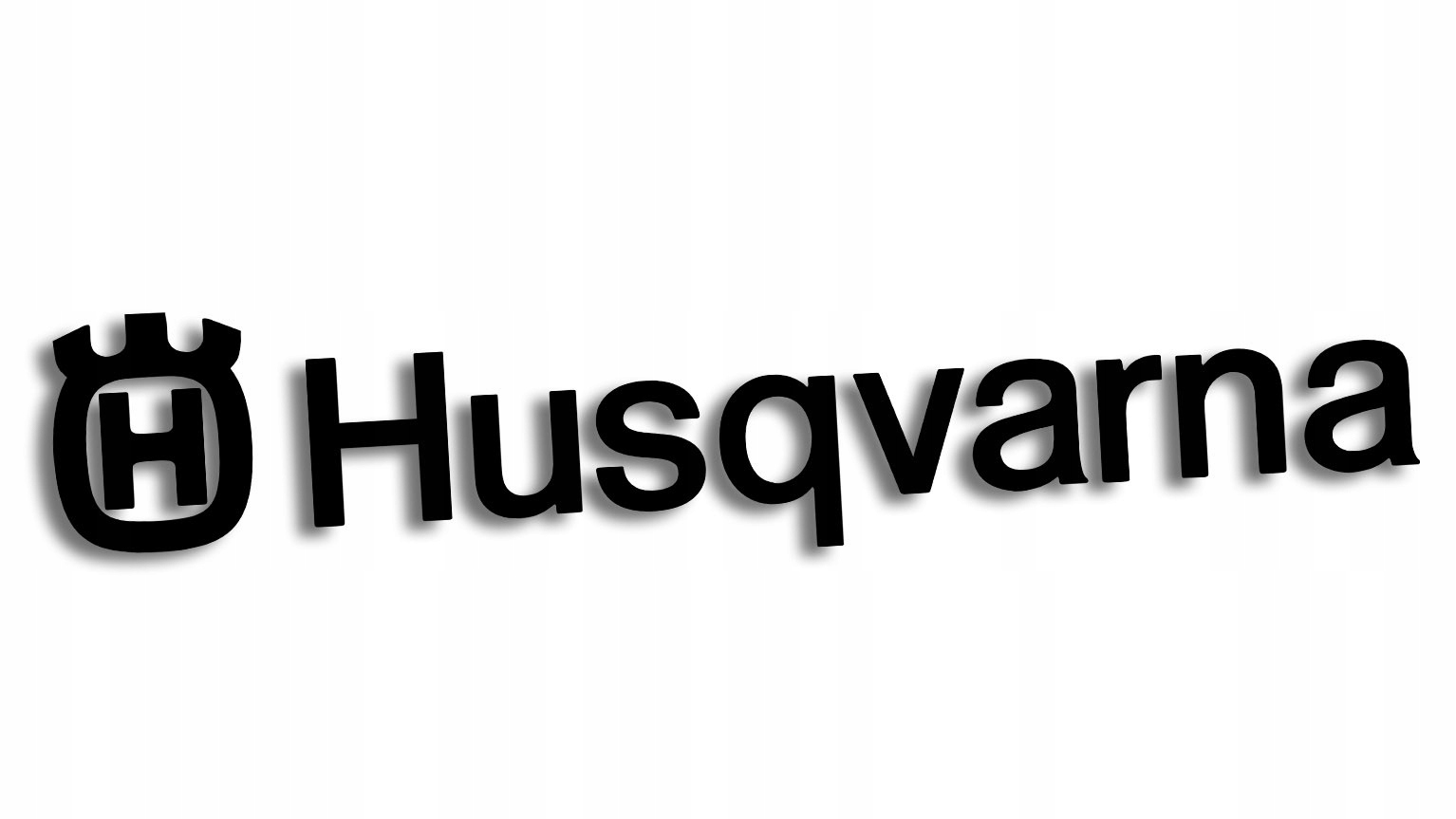 

Wycinana naklejka Husqvarna czarna