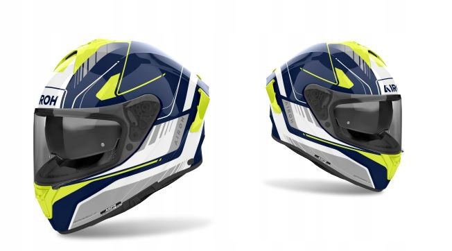 Prilba Airoh Spark 2 Chrono Blue/yellow Gloss M