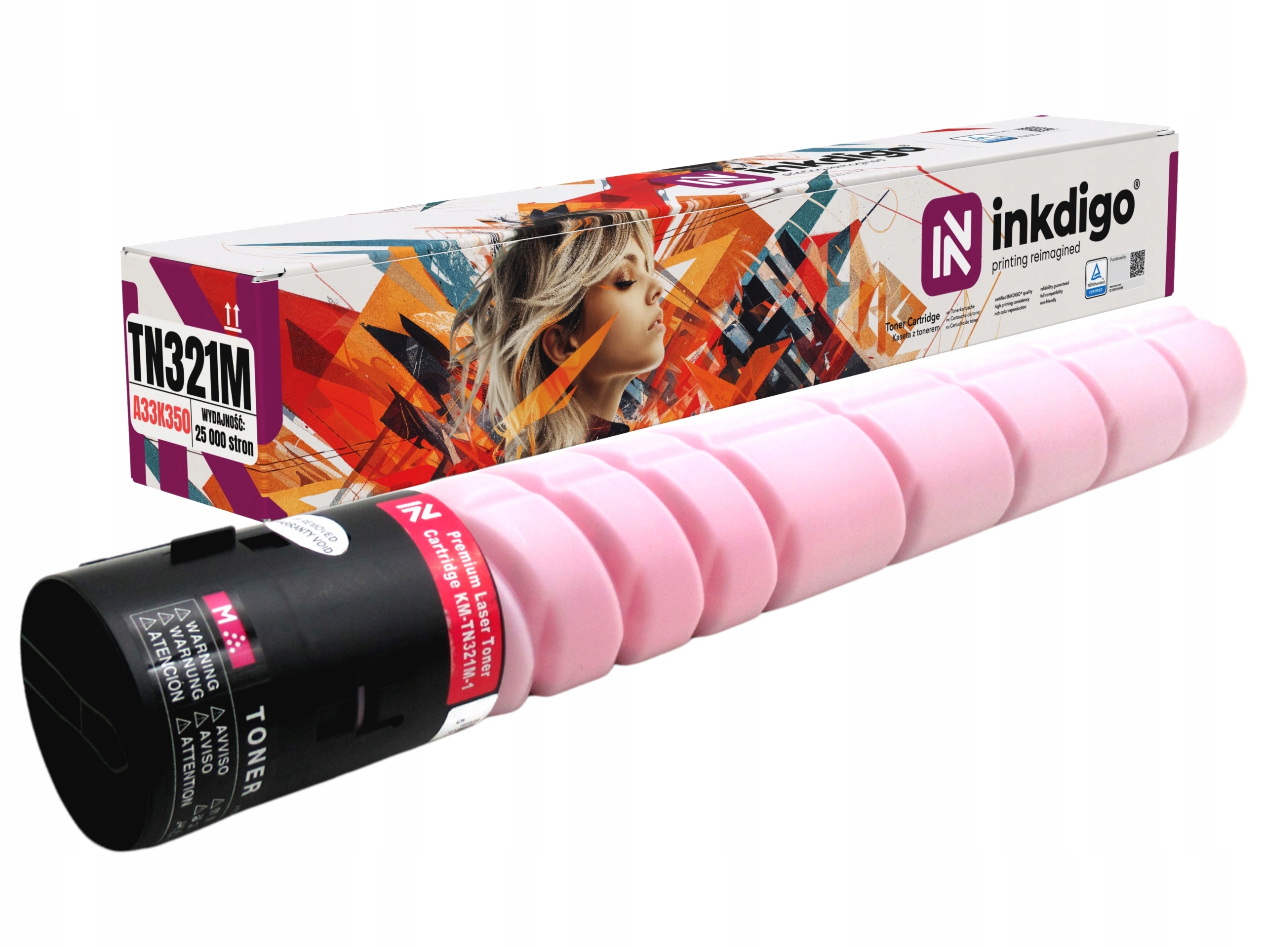 Toner Do Konica Minolta C224e C284 C364e TN321M
