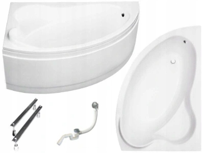 

Besco Ada Wanna Akrylowa 140x90 Syfon + Obudowa