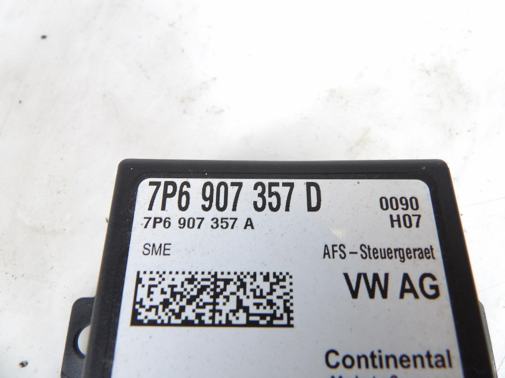 control unit SKODA OCTAVIA III (5E3) 7P6907357D 2014