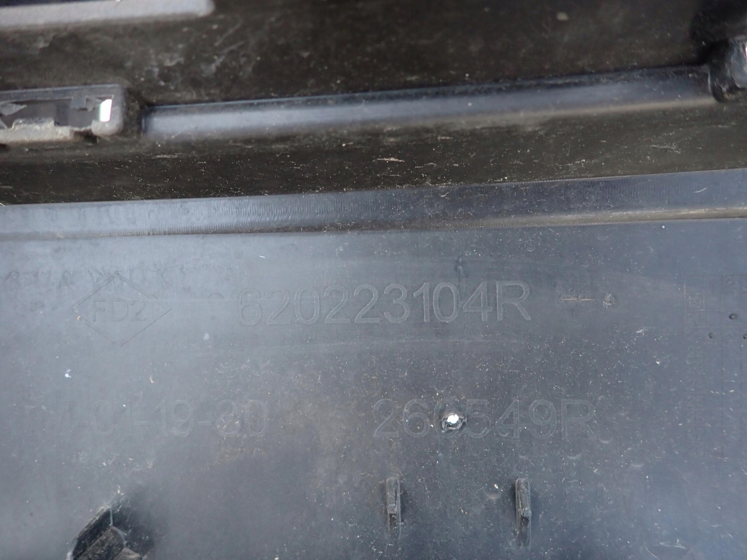 DACIA SANDERO III 20- bumper front front