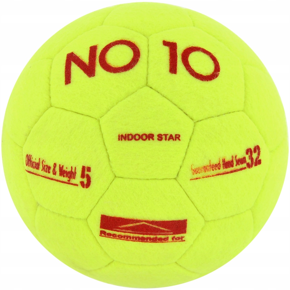 Piłka Nożna NO10 roz. 5 Halowa Meczowa Treningowa Do Nogi Indoor Star