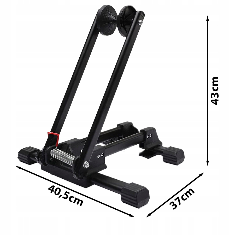 STOJAK ROWEROWY PARKING NA ROWER DO ROWERU UCHWYT UNIWERSALNY SKŁADANY 30kg Model Składany stojak na rower