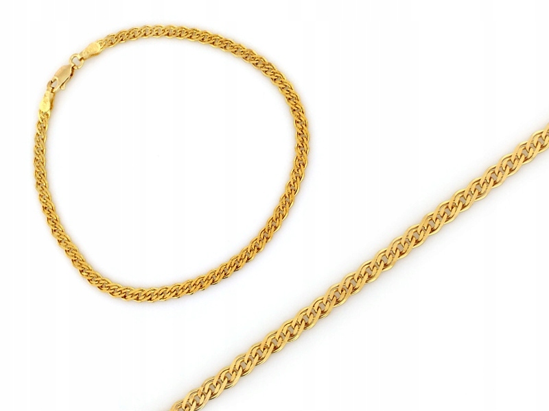 Zlatý náramek pro ženu 585 elegantní 14 karátů