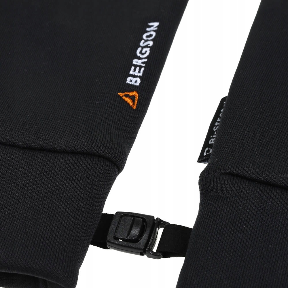 Rękawice strech Męskie BERGSON BN-140 BS Black # XL Rozmiar XL