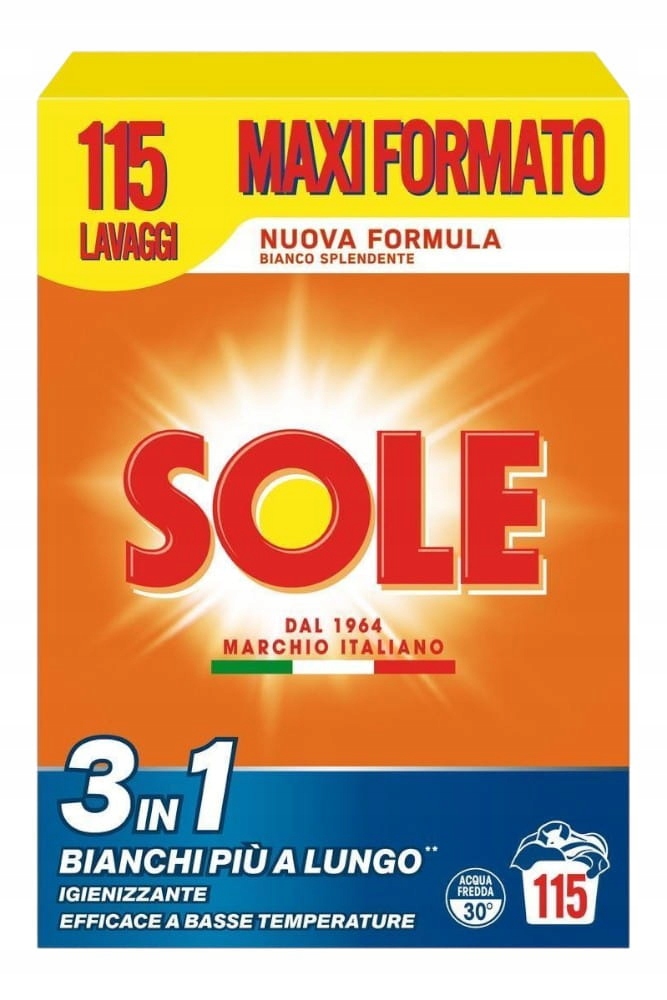 Sole proszek do prania Bianco 5,75kg 115p