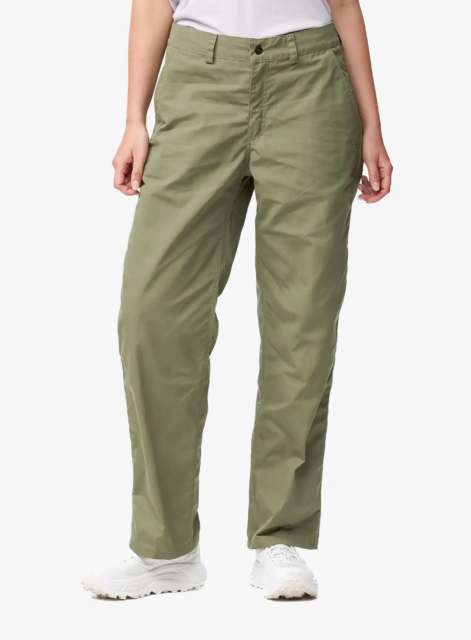 Spodnie turystyczne damskie Fjallraven Vardag Relaxed Trousers green M