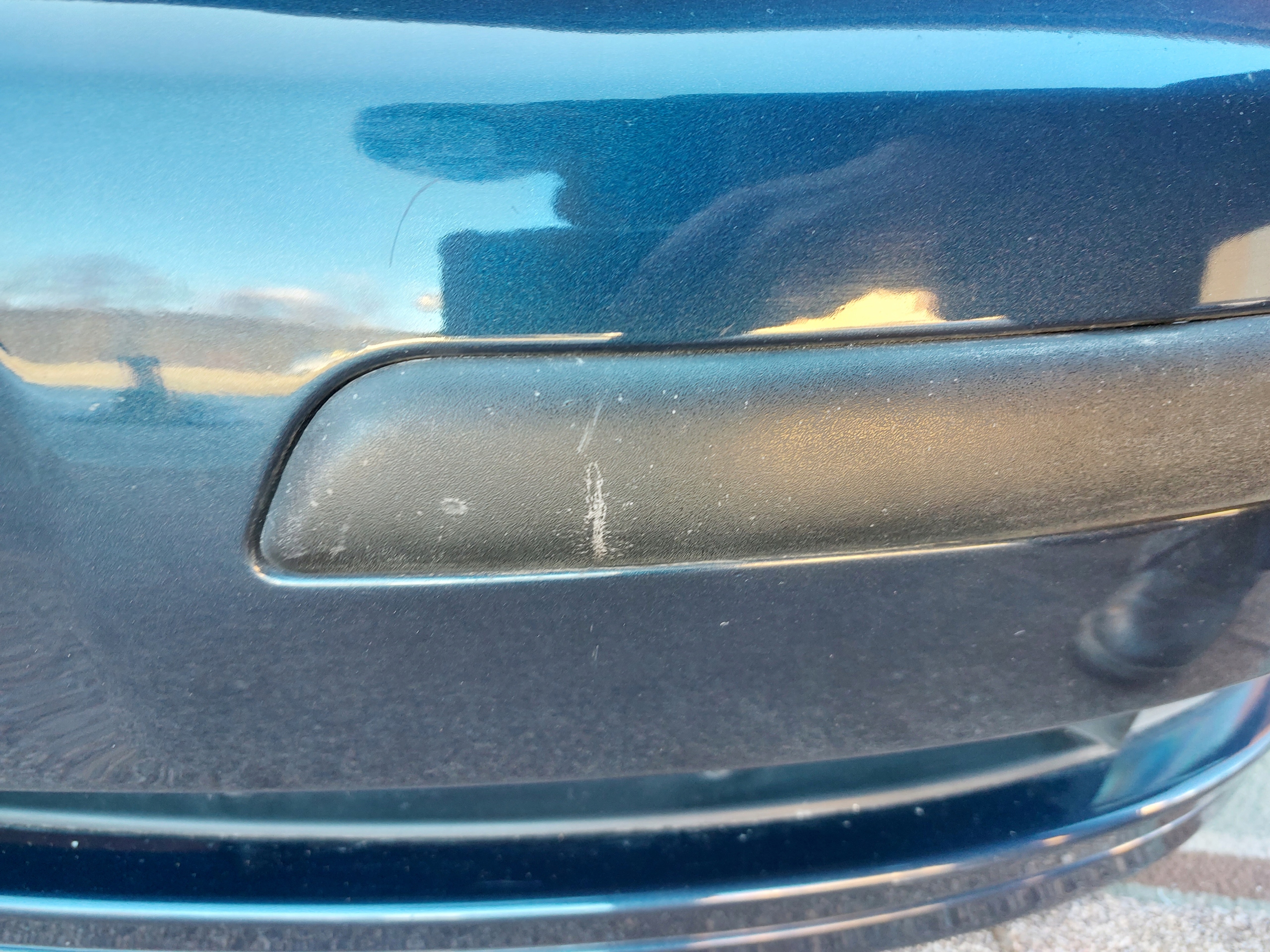 Stoßstange vorne SAAB 9-3 93 II blauer GRAFIT