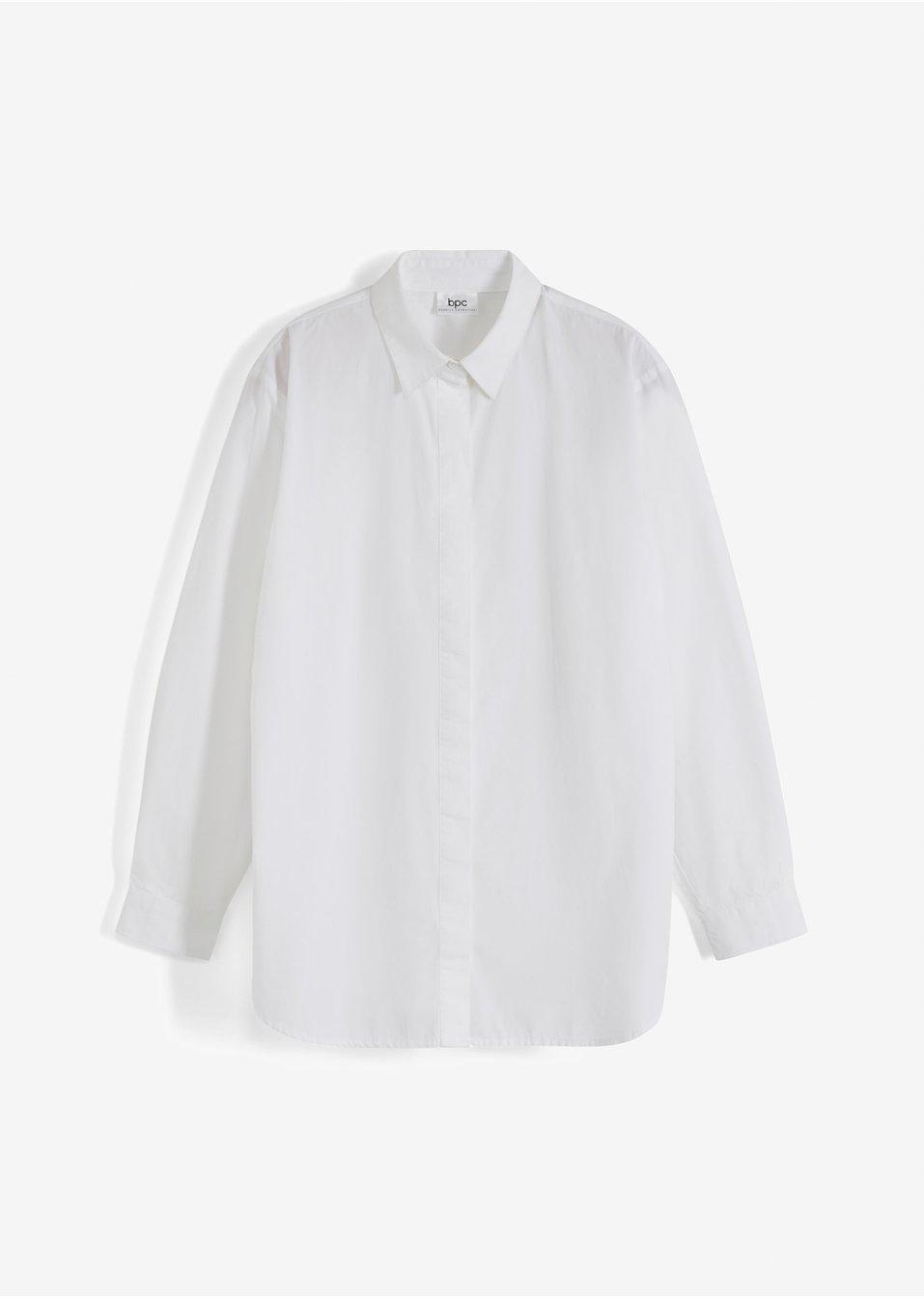 BIAŁA KOSZULA Z DŁUGIM RĘKAWEM__52 Marka Bonprix