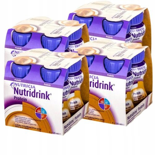 Zestaw 4x Nutridrink Protein mokka, 4x125ml