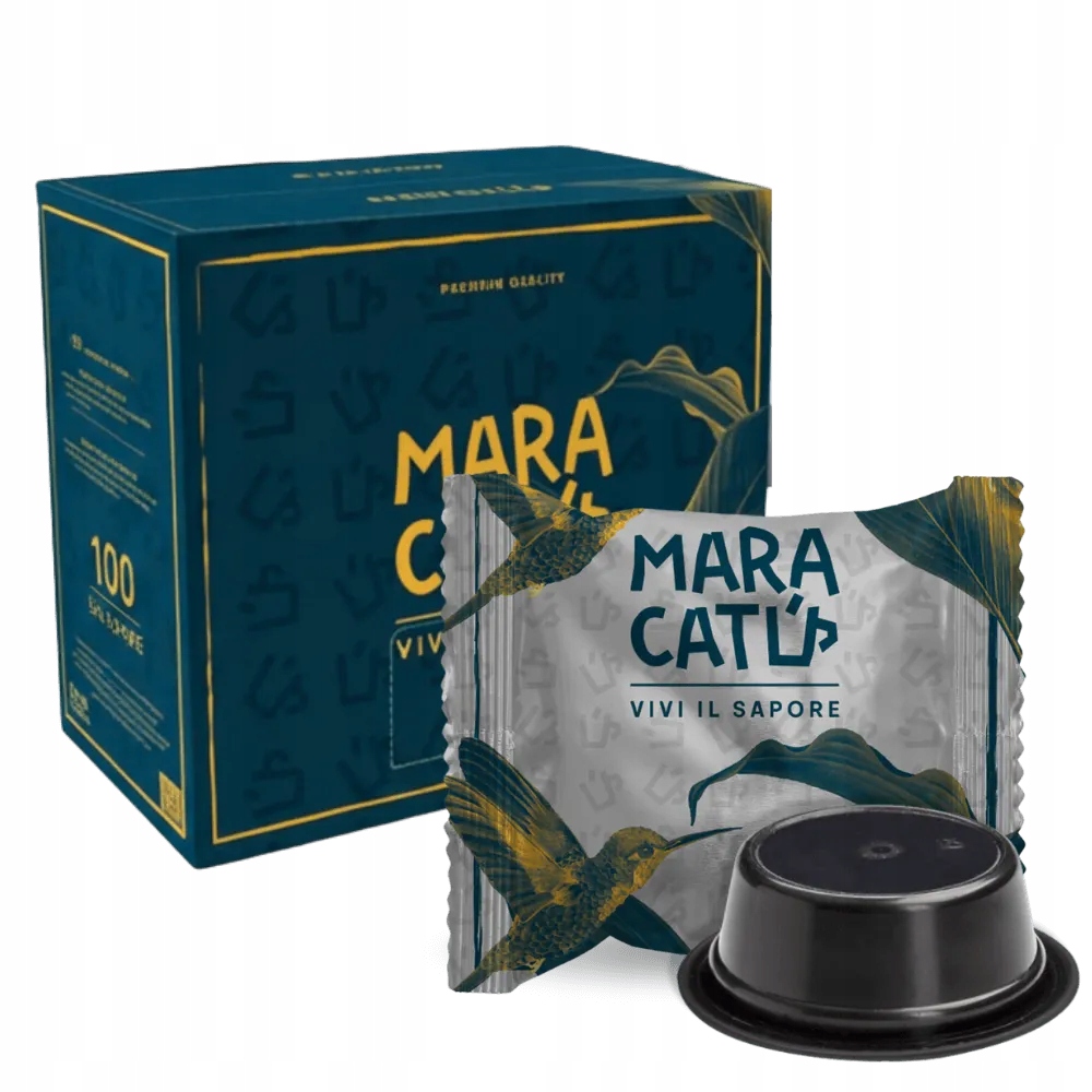 Levně Kávové kapsle pro Lavazza A Modo Mio Italian Italská 100 kapslí Maracatú