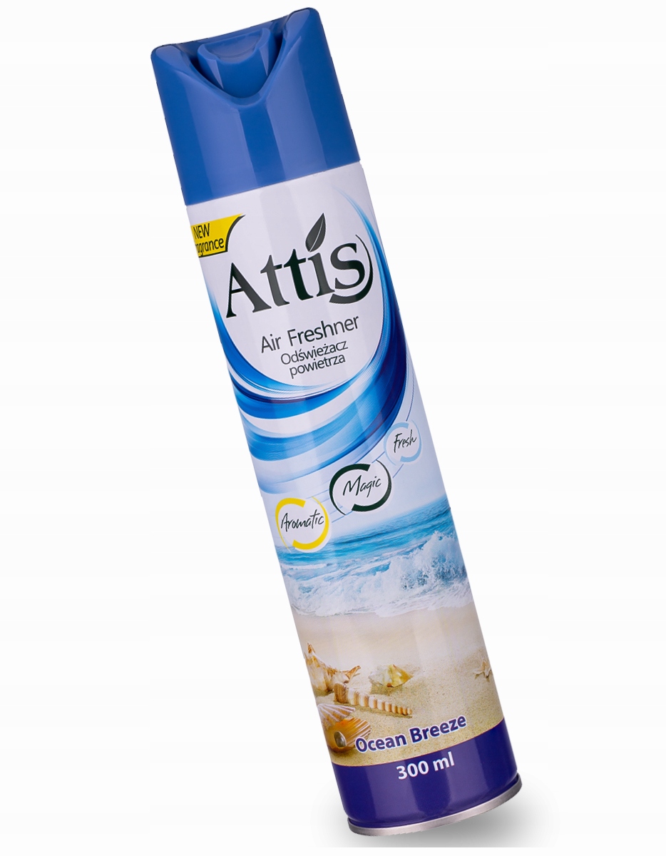 

Odświeżacz Powietrza w Sprayu Powiew Oceanu 300ml