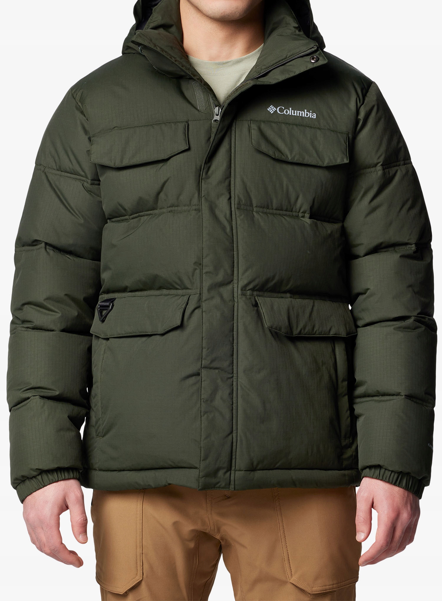 Zateplená bunda Columbia Landroamer Puffer Jacket greenscape XL