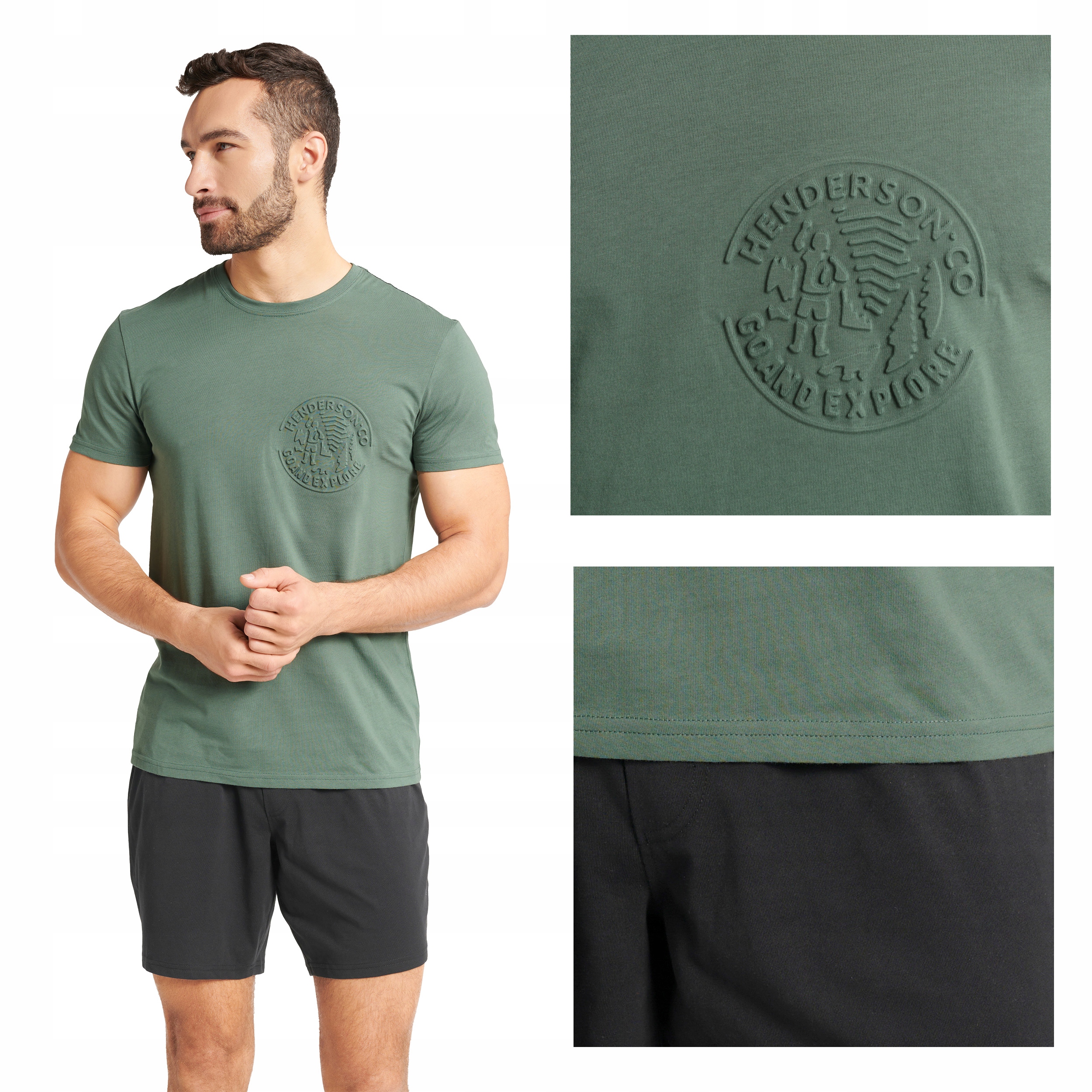 Henderson pánské pyžamo Field cr kr 40683 kha XXL