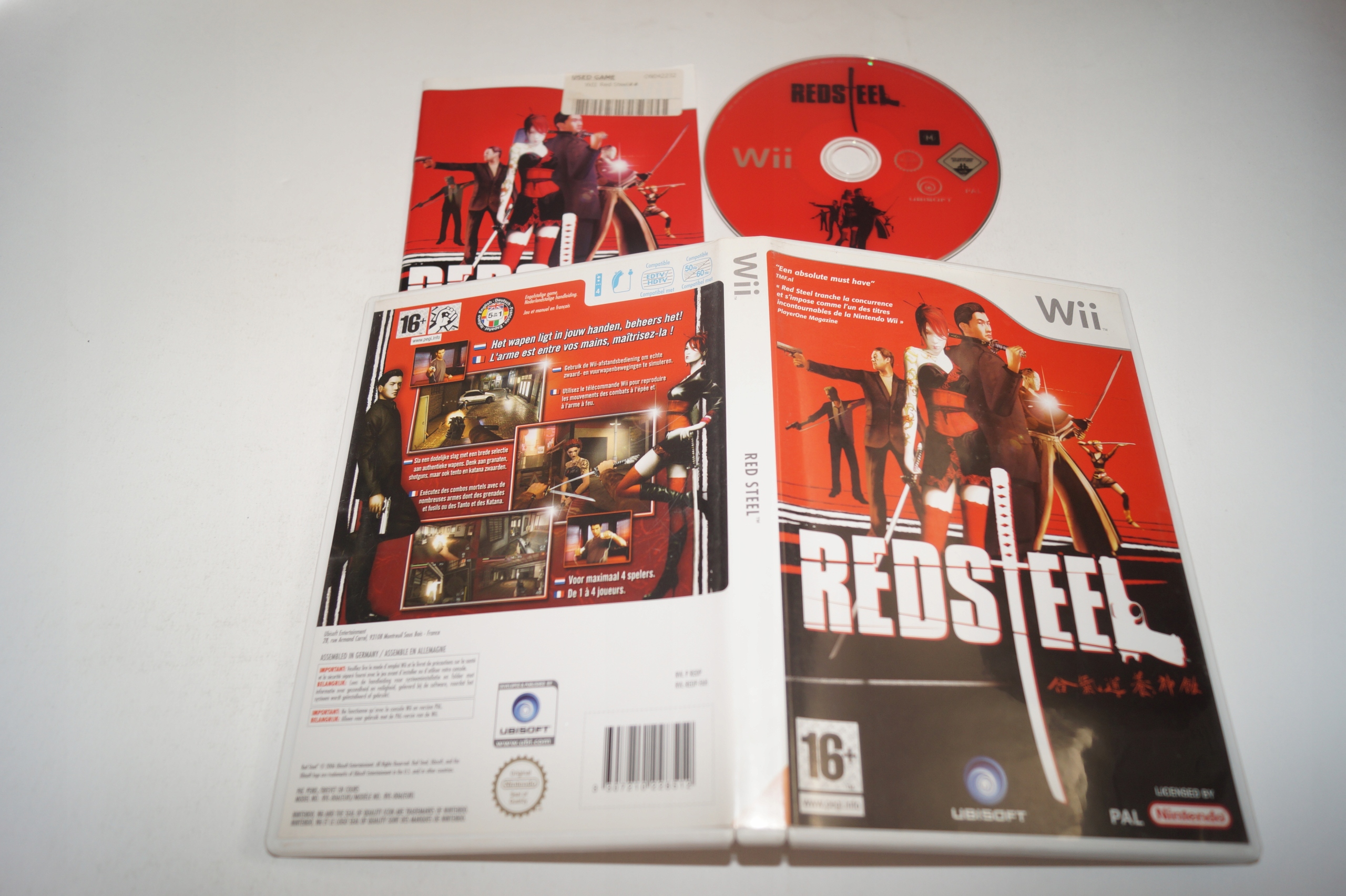 GRA WII REDSTEEL Producent .dat