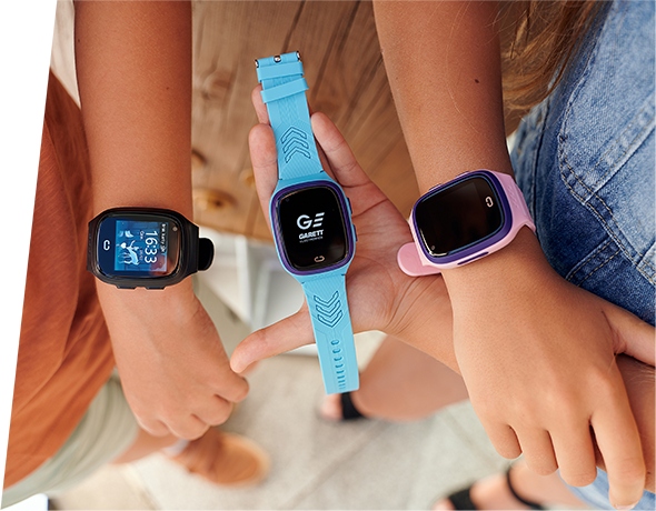 SMARTWATCH DZIECIĘCY GARETT KIDS ROCK 4G RT CZARNY Kolor czarny