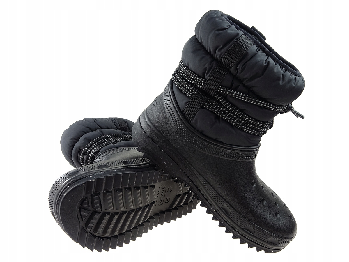 Śniegowce Crocs Neo Puff 207312 black NEW 38/39 Marka Crocs
