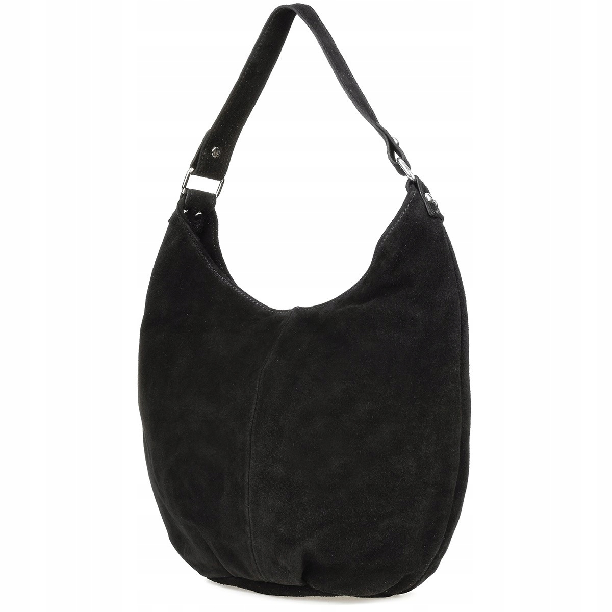 

Zamszowa torebka damska A4 skórzana worek modna