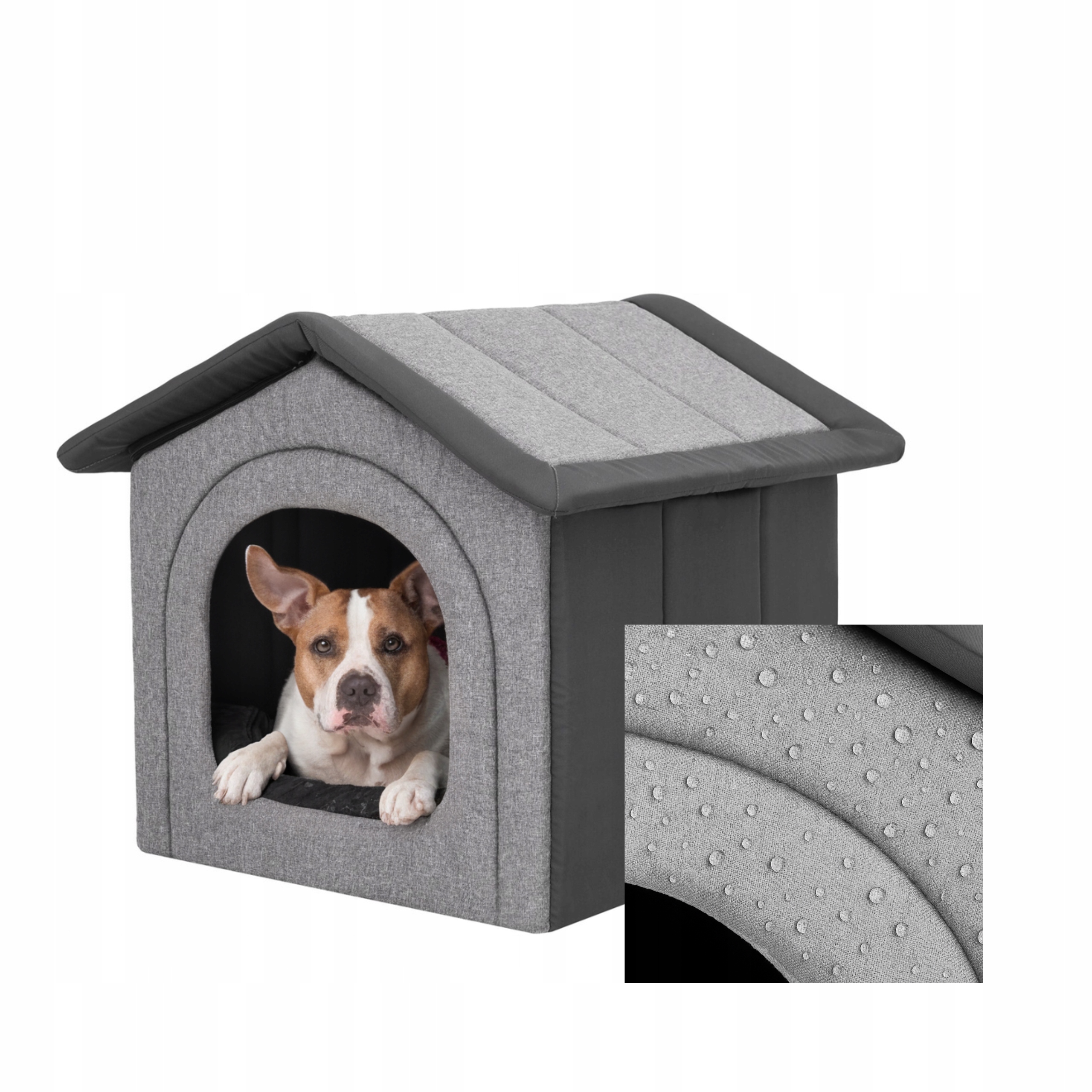 Buda Dla Psa – Domek dla psa z materiału Ciepła budka Wodoodporna 60x55 cm