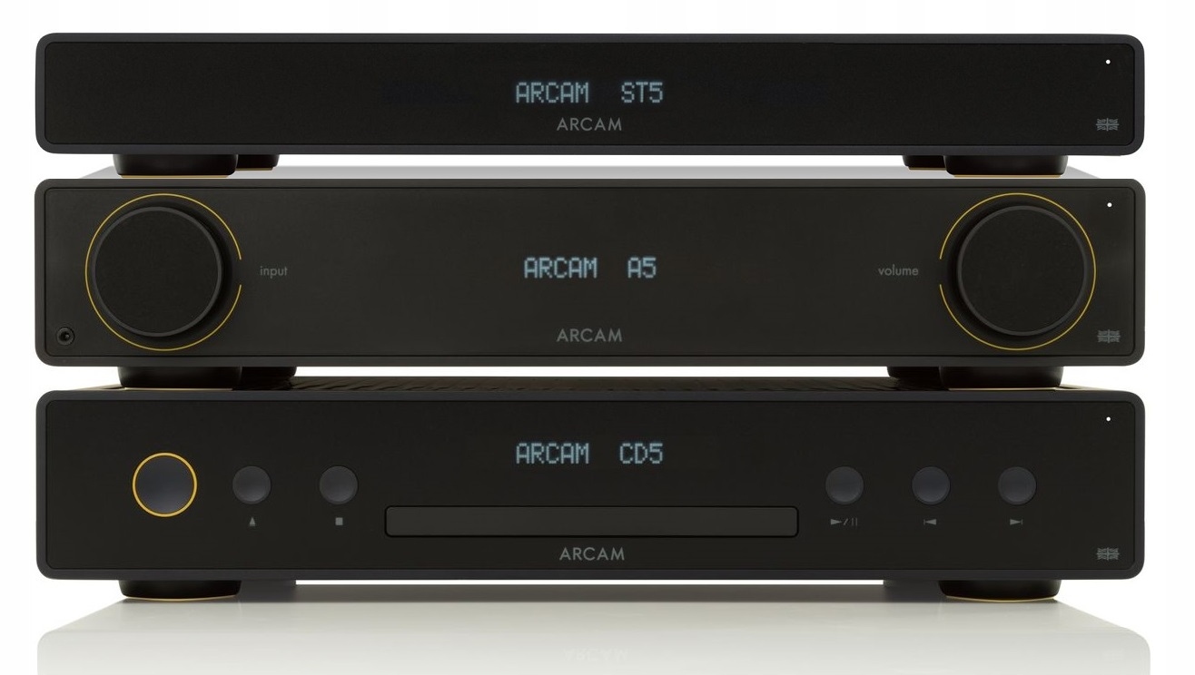 Arcam Rádia A5 CD5 ST5 Nádherná Segmentová Sada Milovníka Hudby