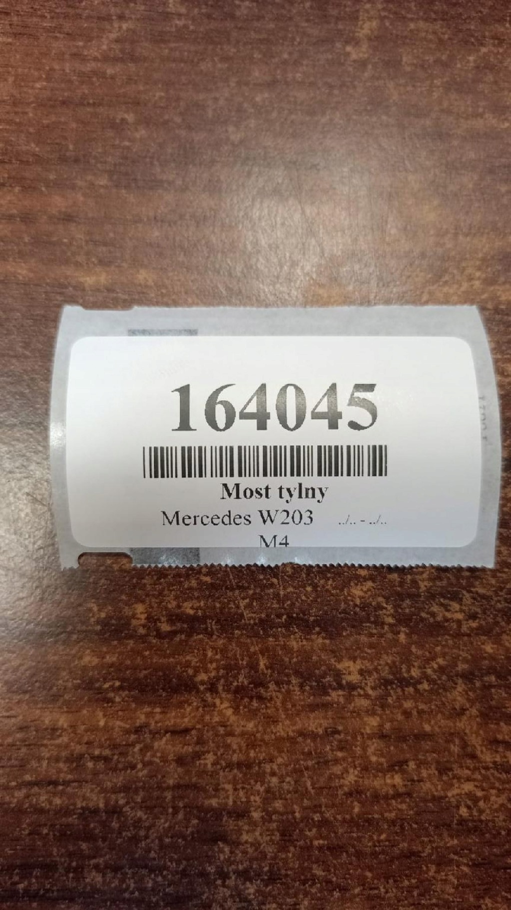 MERCEDES W203 differenciál hátsó differenciál A2033510008