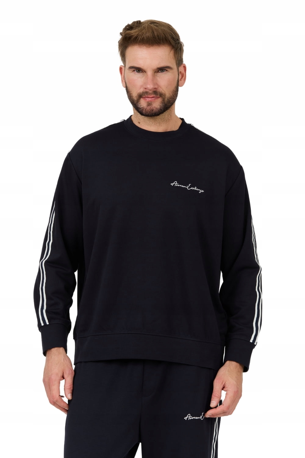 Armani Exchange Tmavě modrá mikina M