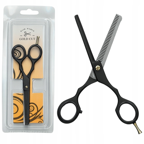 Gold Cut Profesionální Kadeřnické Degustace Pe Black Matt DPEBM55 5,5"