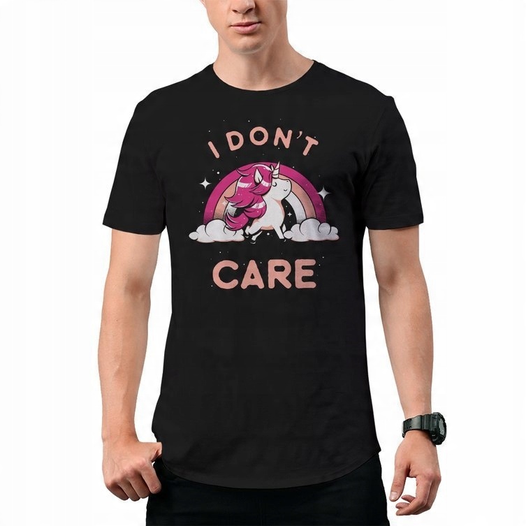 

Koszulka T-Shirt Don't Care Unicorn Prezent XL