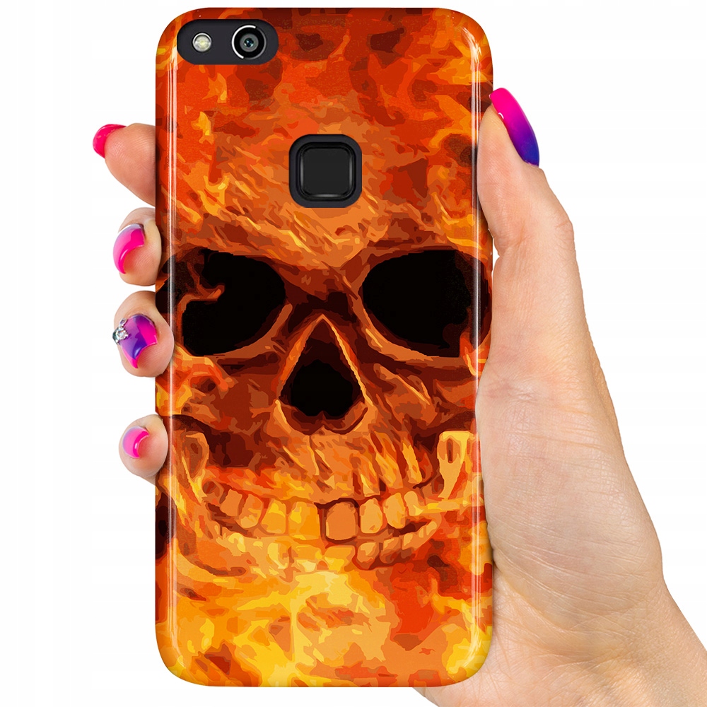 

Etui Czaszka Case do Huawei P10 Lite Szkło