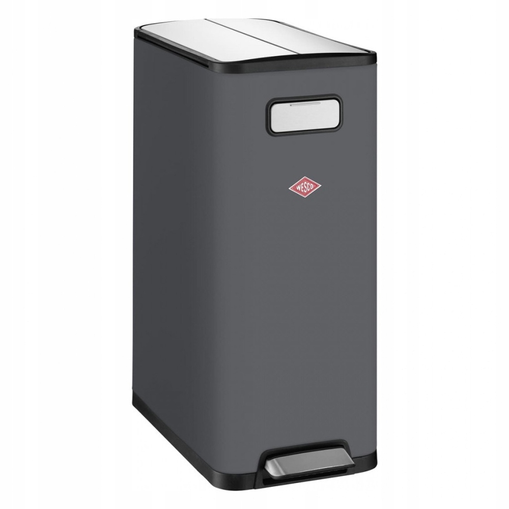 Levně Koš na třídění odpadků s pedálem Wesco 2x20 l K3