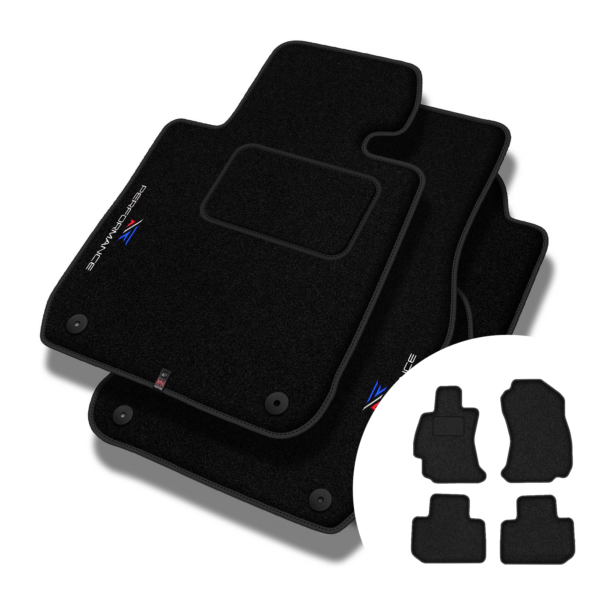 Velurové koberce Performance pro Subaru Forester IV Sj 2013-2018