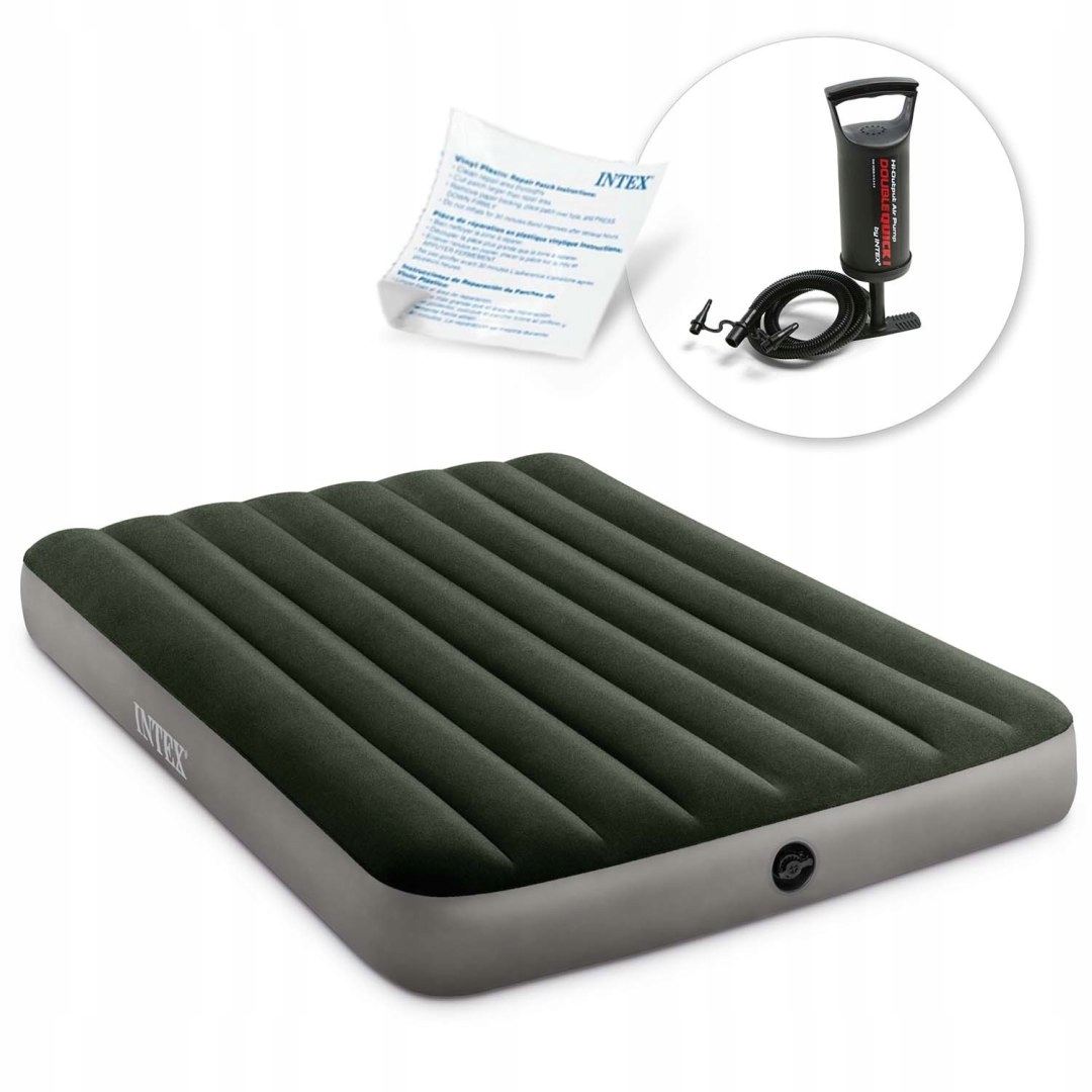Matrace nafukovací 191 x 137 x 25 cm s pístovou pumpou Intex 664108 Intex