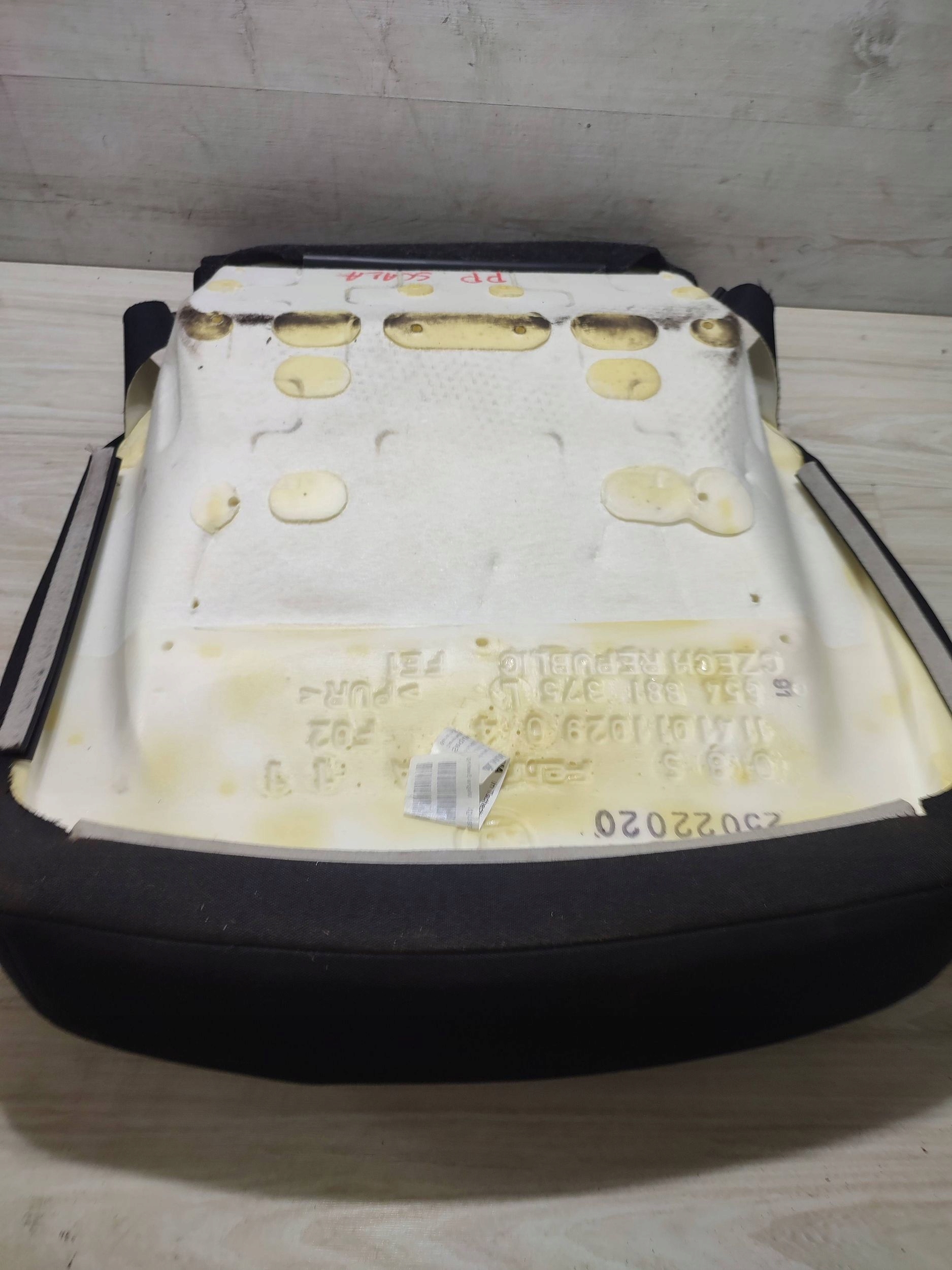Skoda Scala 2020 front side right side seat siedzisko