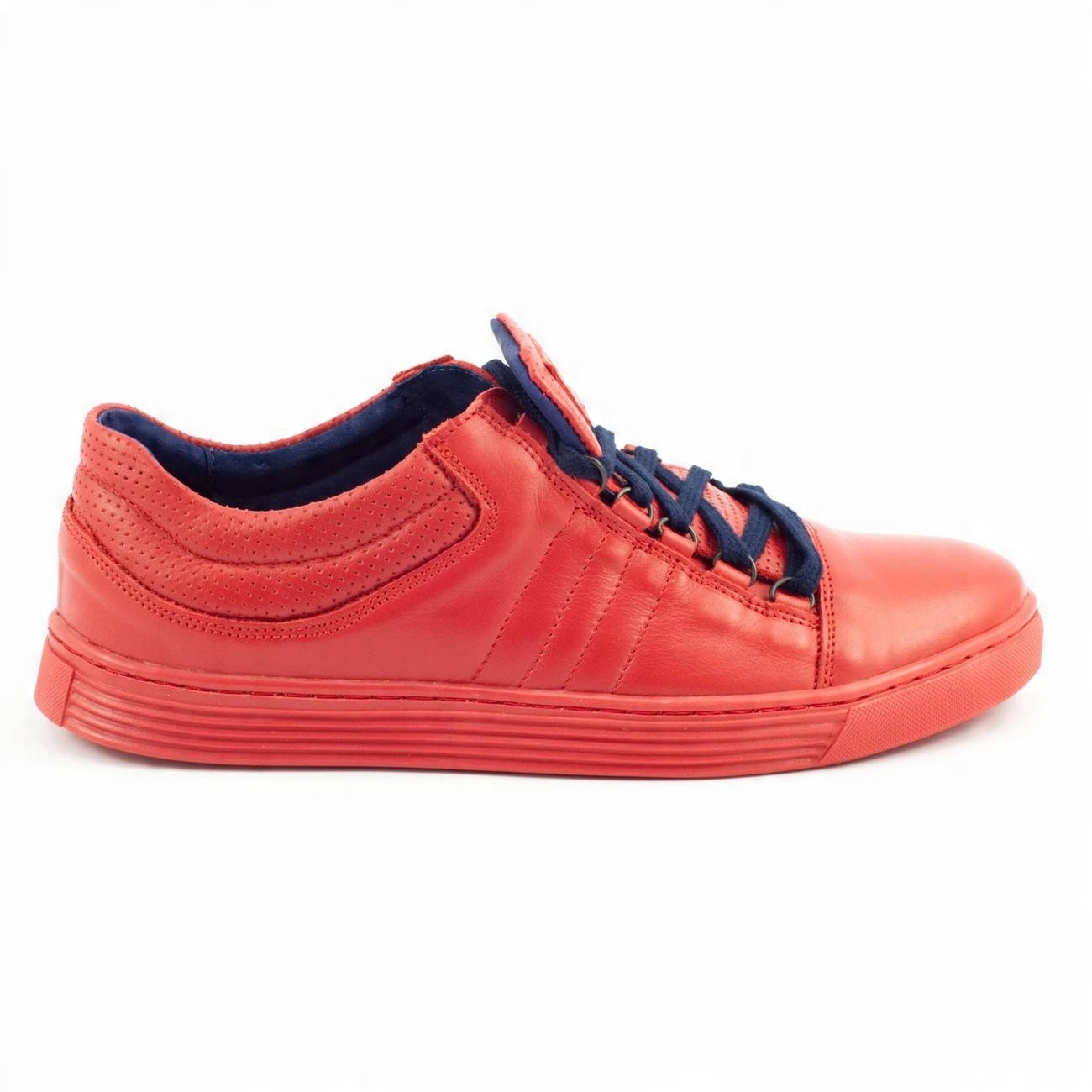 

Czerwone Skóra naturalna Buty Półbuty Kent r.43