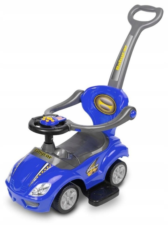Jeździk Race Car 2w1 z dźwiękiem blue