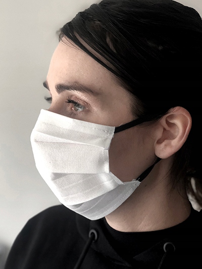 MASECZKA MASKA twarz BAWEŁNA WARSTWOWA Certyfikat Liczba sztuk 1 szt.