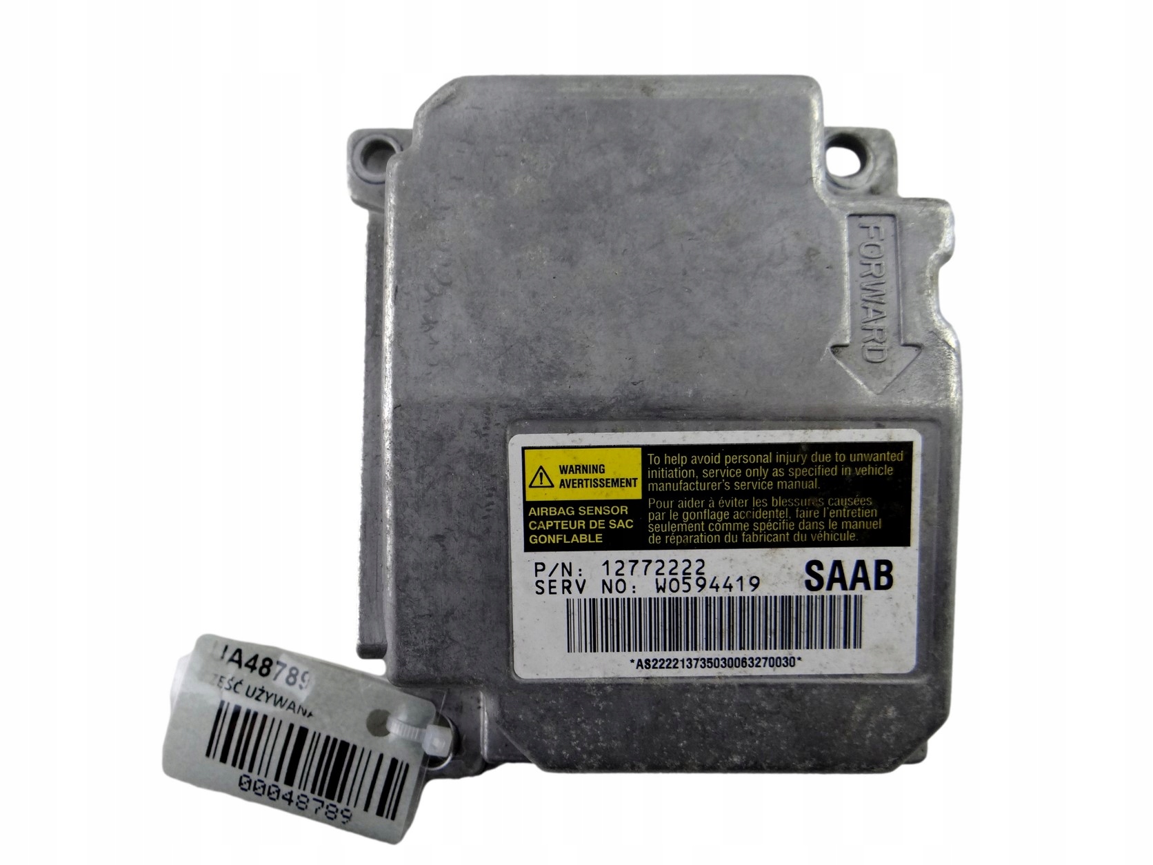 Module SENSOR Airbag SAAB 9-5 12772222