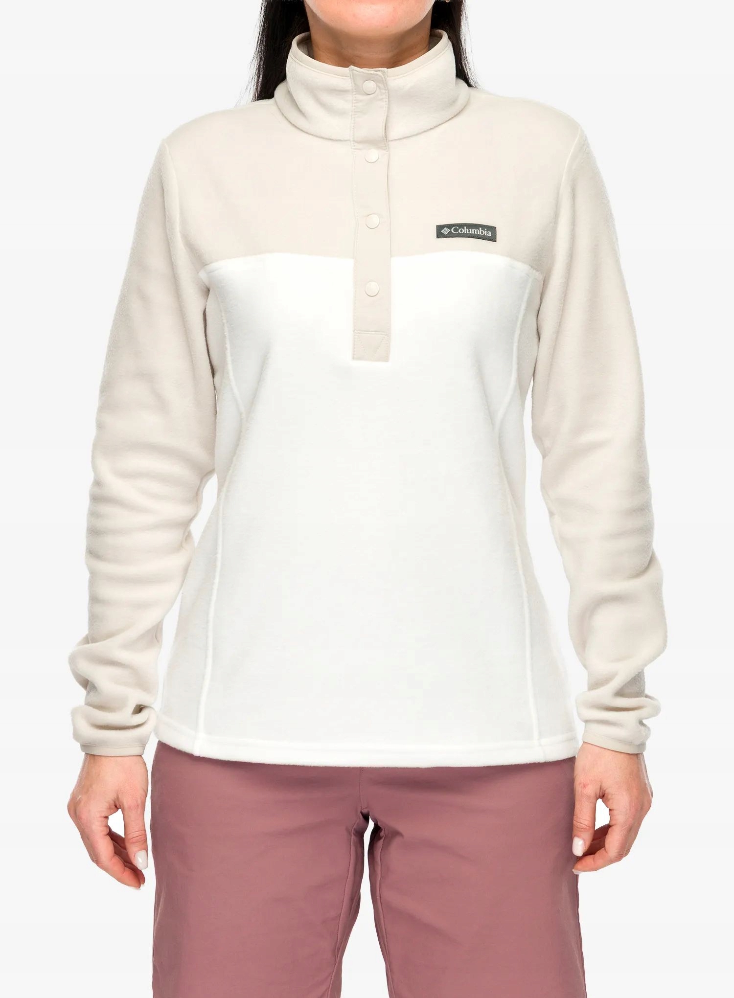 Mikina fleecová Columbia Benton Springs Half Snap Po II sea salt L