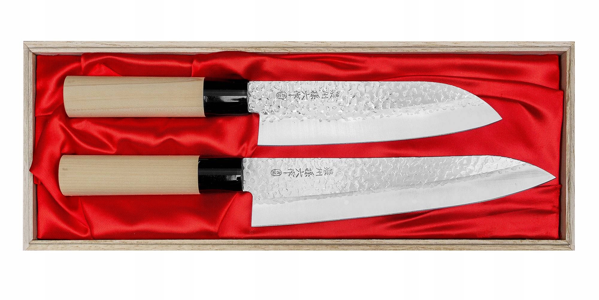 Satake Magaroku Saku Sada 2 nožov šéfa Santoku