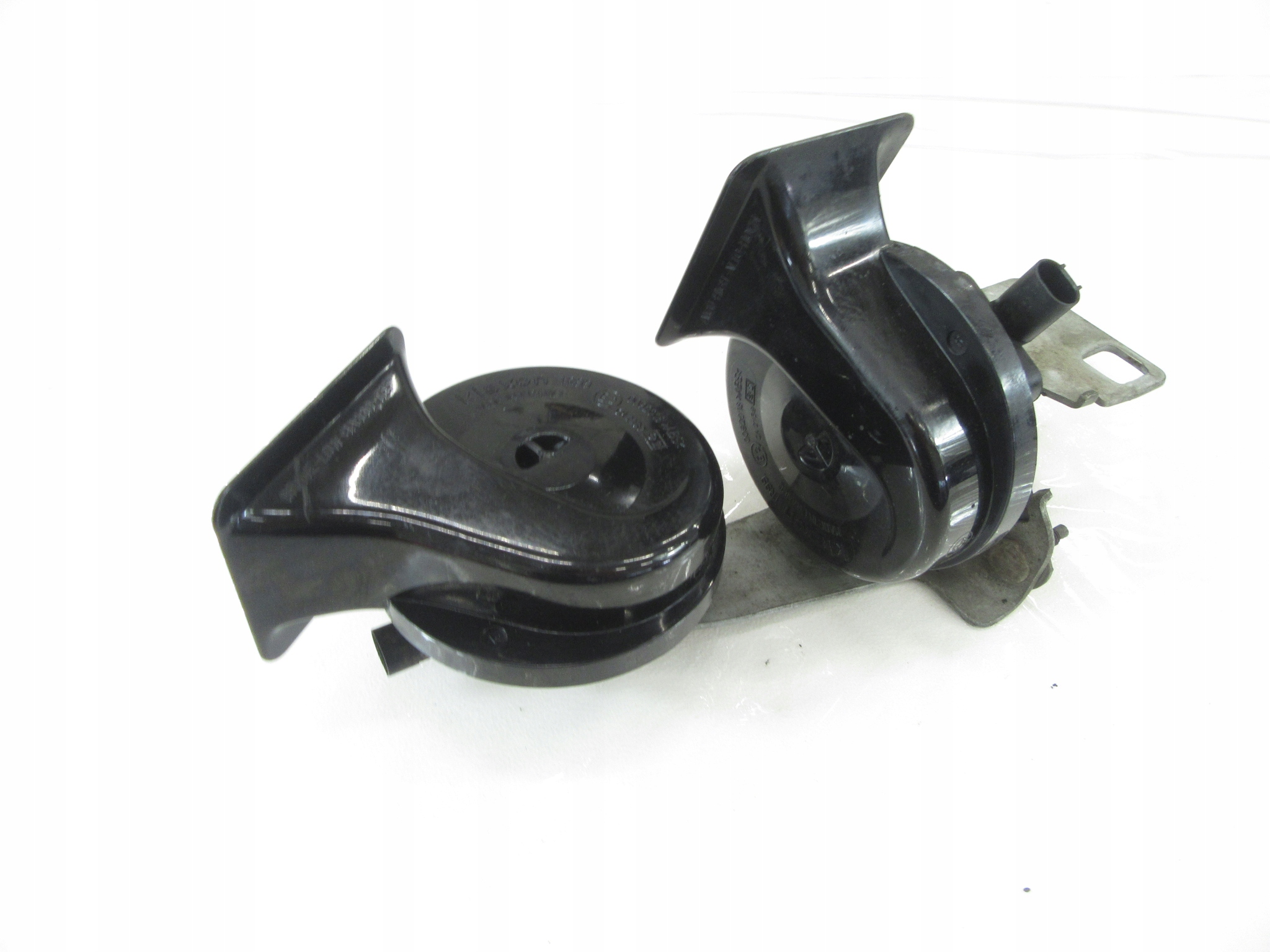 Klakson sygnal halter BMW e60 e61 e63 e64 KOMPLET