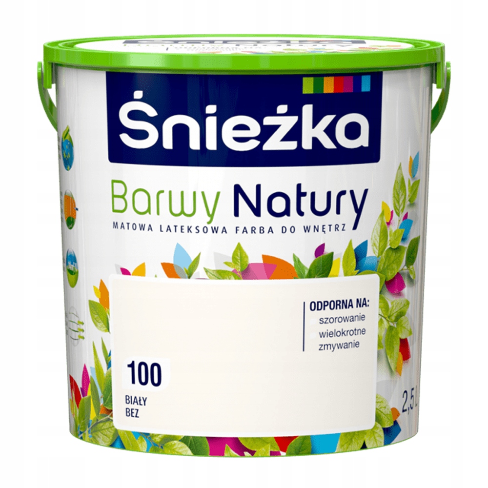 

Śnieżka Barwy Natury 100 Biały Bez 2,5L