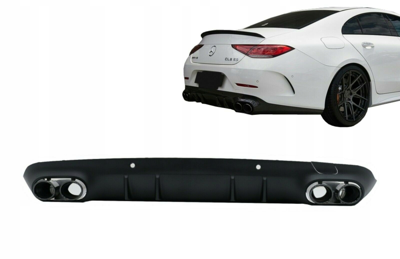 Dyfuzor do Mercedesa CLS C257 18 CLS53 Look