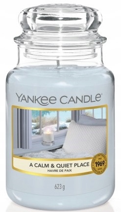 

Yankee Candle Świeca A Calm & Quiet Place 623g
