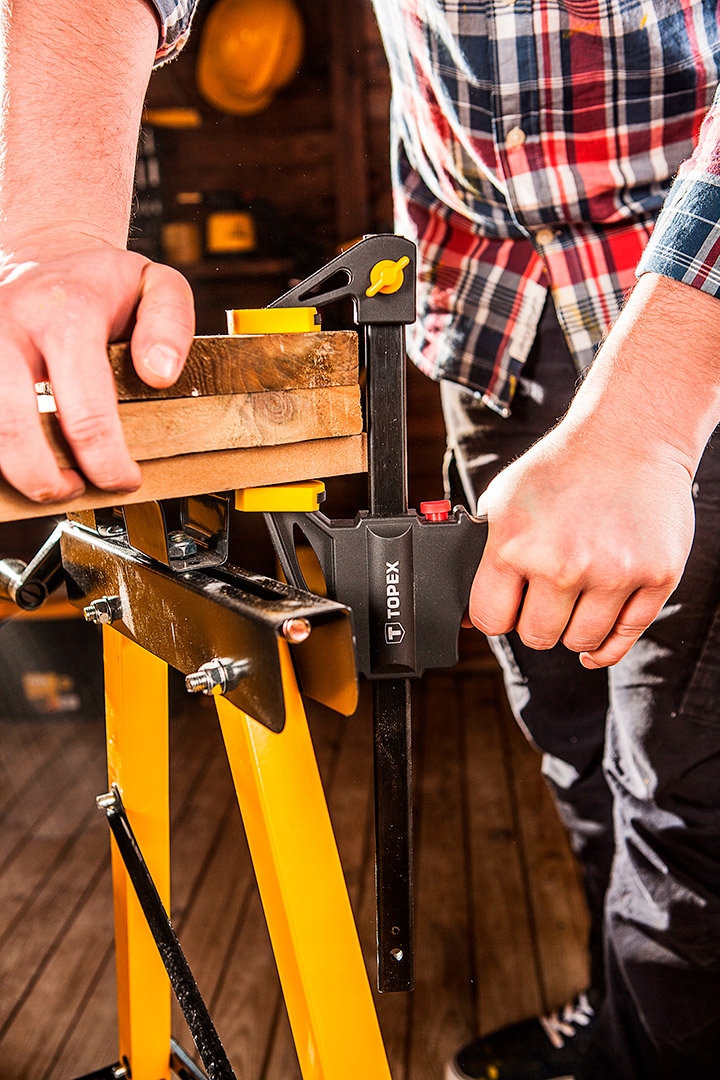 Ścisk automatyczny 150 x 60 mm, TOPEX 12A515 Marka Topex