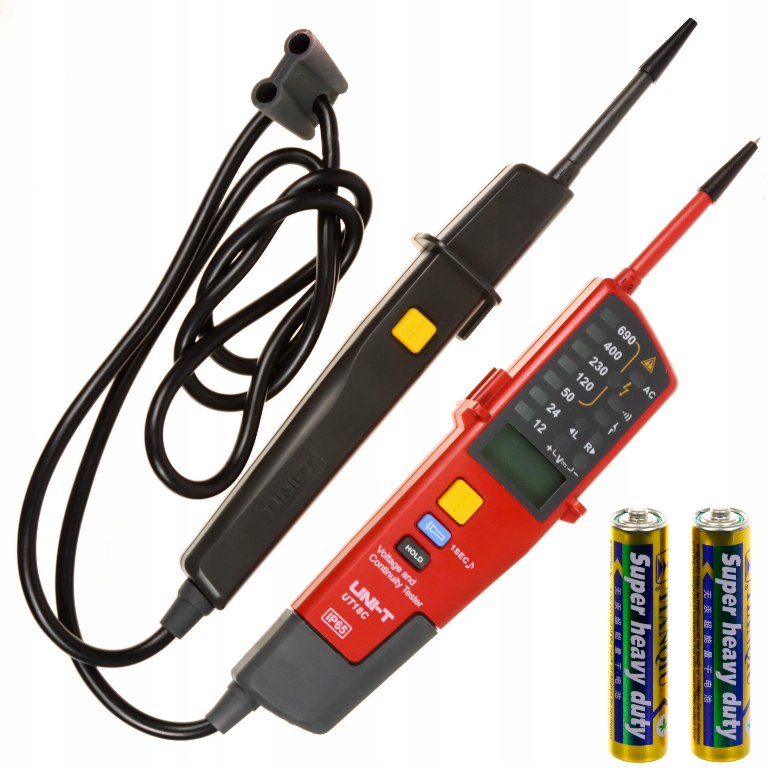 Miernik uniwersalny próbnik tester UNI-T UT18C Model UT18C