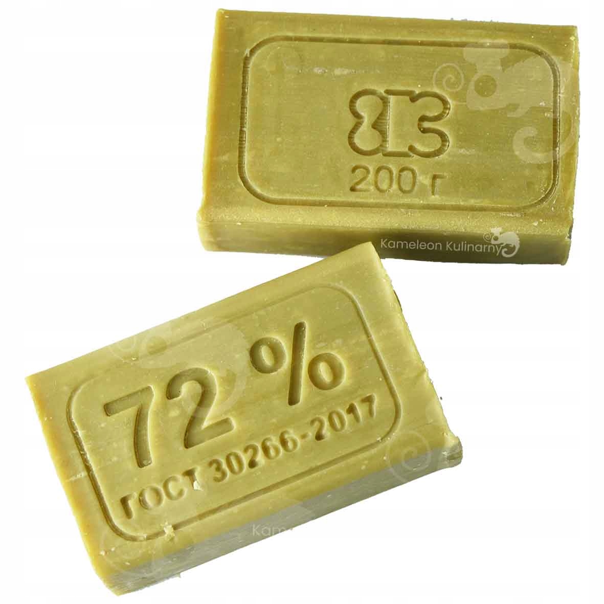 

Poleskie Mydło Szare Naturalne 72% kostka 200g